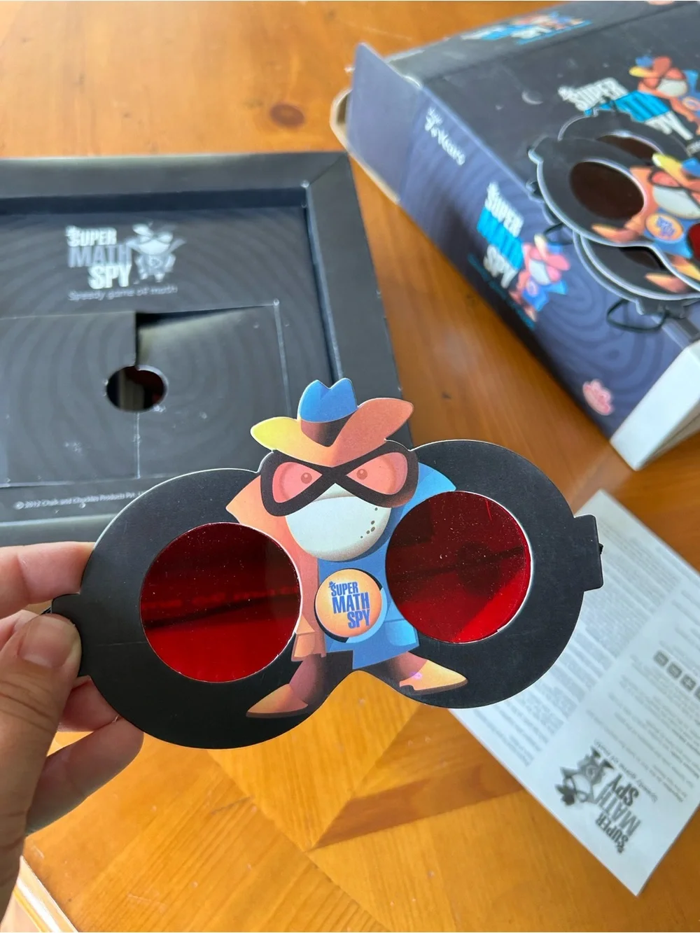 Super Math Spy Board Game